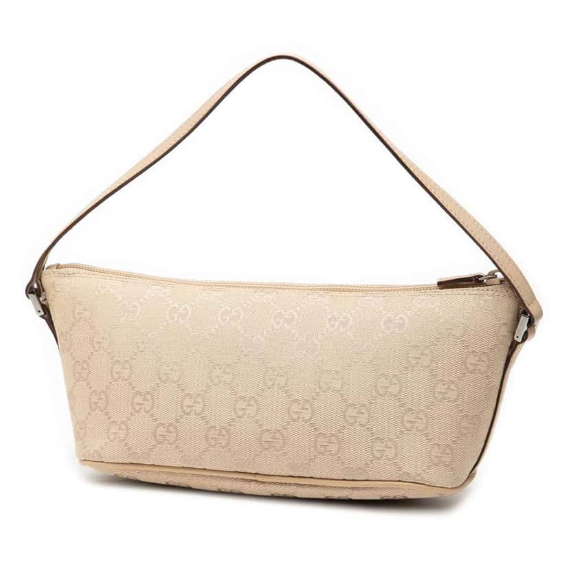 Gucci GG Canvas Boat Brown Canvas Very good condition - Back View