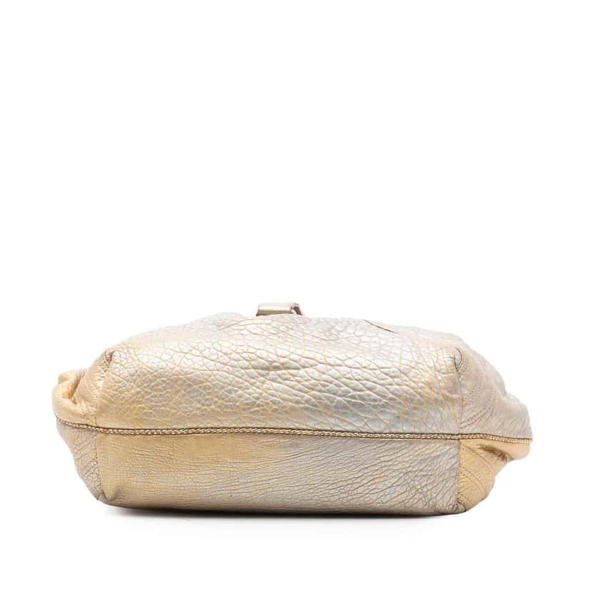 Fendi Bimetal Nappa Spy Hobo Gold Leather Very good condition - Inside View