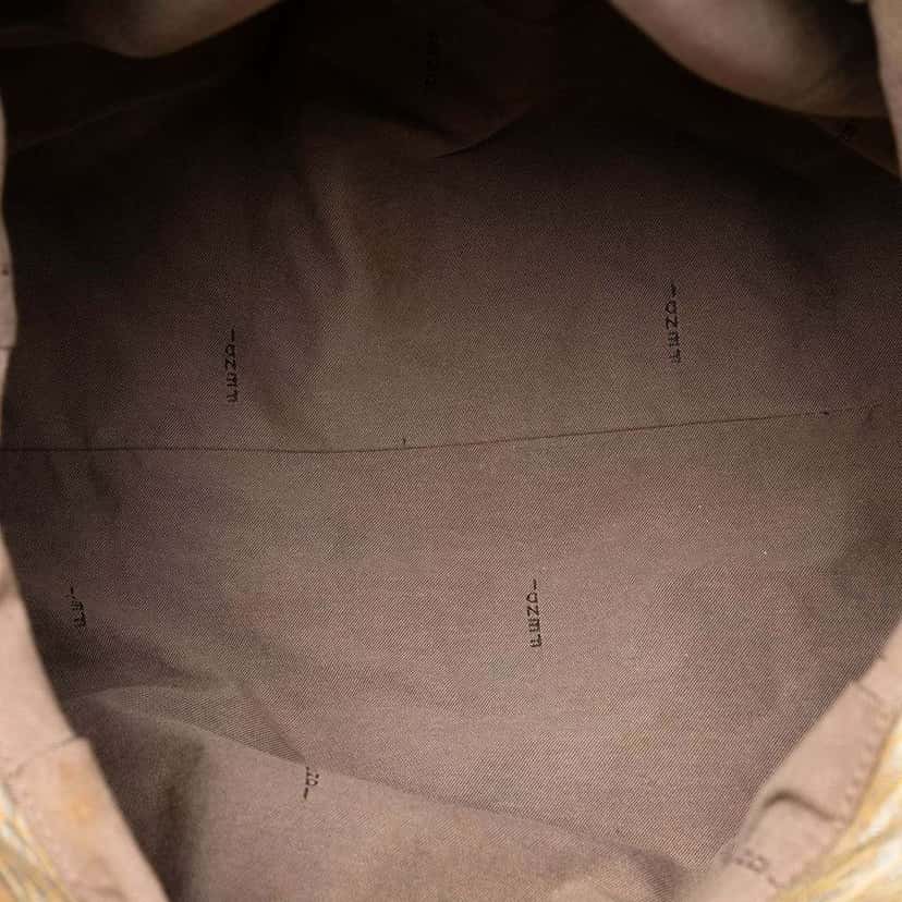 Fendi Bimetal Nappa Spy Hobo Gold Leather Very good condition - Model View