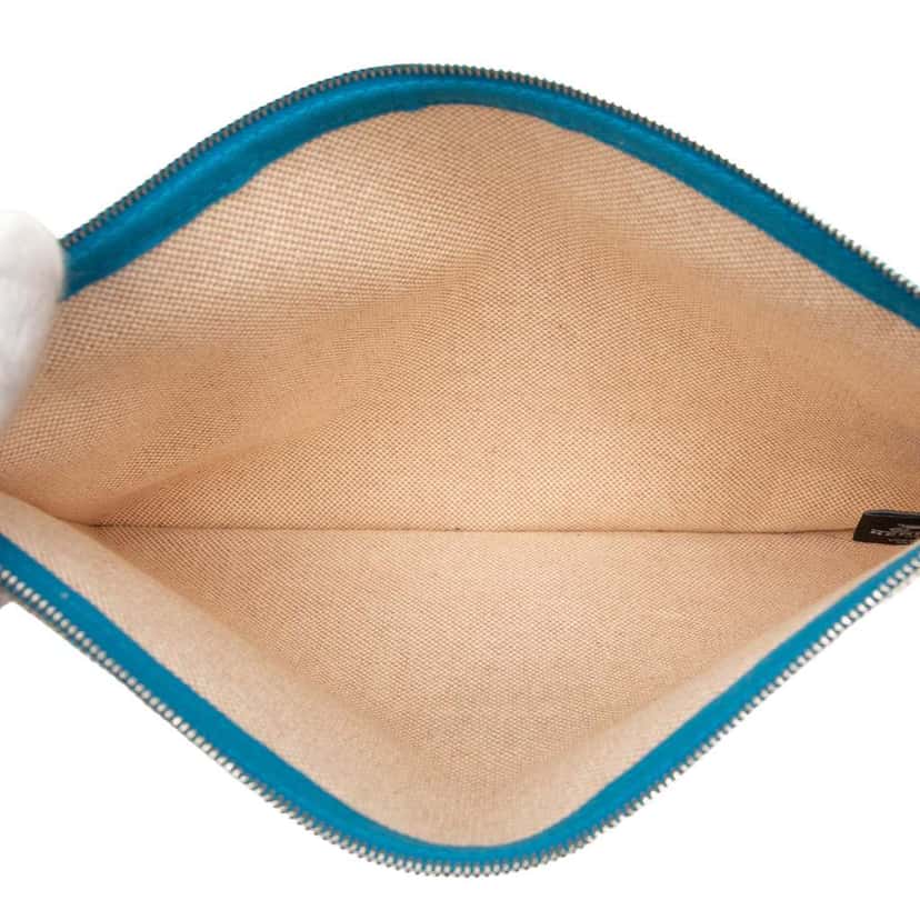 Hermès Canvas Bain Flat Yachting GM Brown Canvas Very good condition - Model View