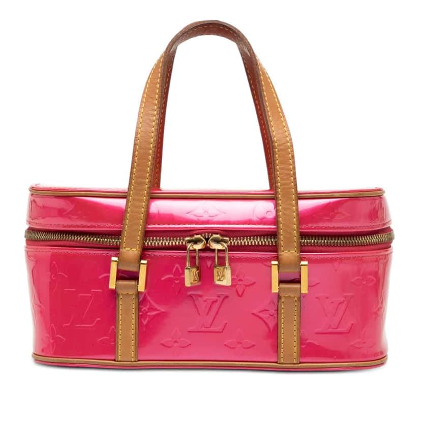 Louis Vuitton Monogram Vernis Sullivan Horizontal PM Pink Leather Very good condition - Front View