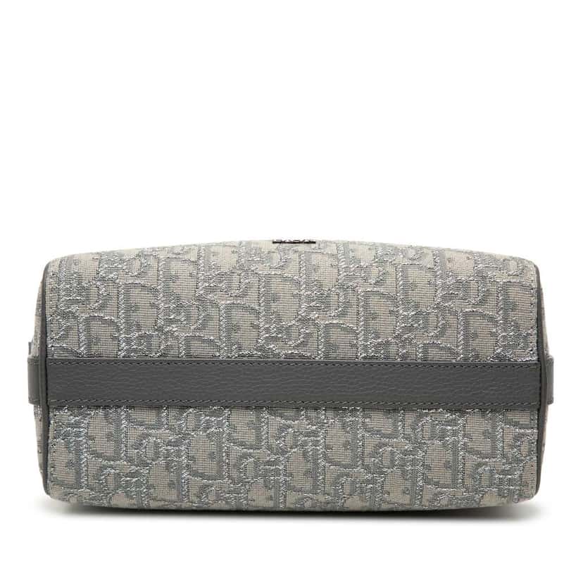 Dior Oblique Canvas Lingot 22 Bag Grey Canvas Good condition - Inside View