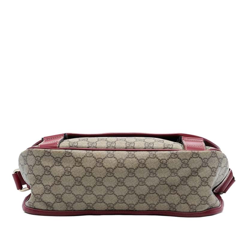 Gucci GG Supreme Web Crossbody Brown Canvas Very good condition - Inside View