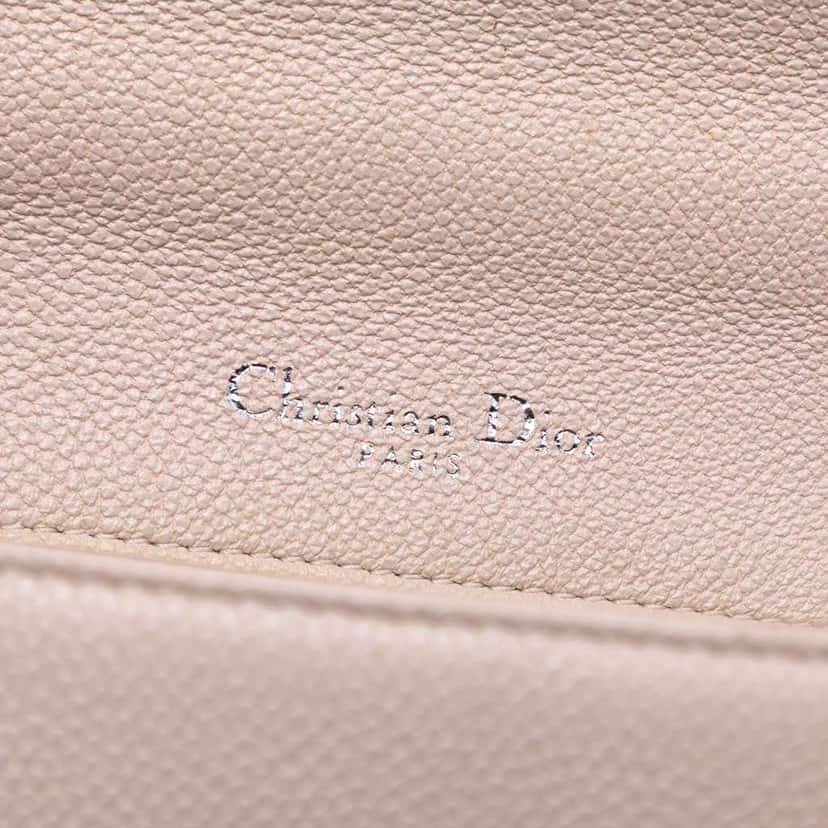 Dior Medium Grained Calfskin Diorama Flap Pink Leather Good condition - Box View
