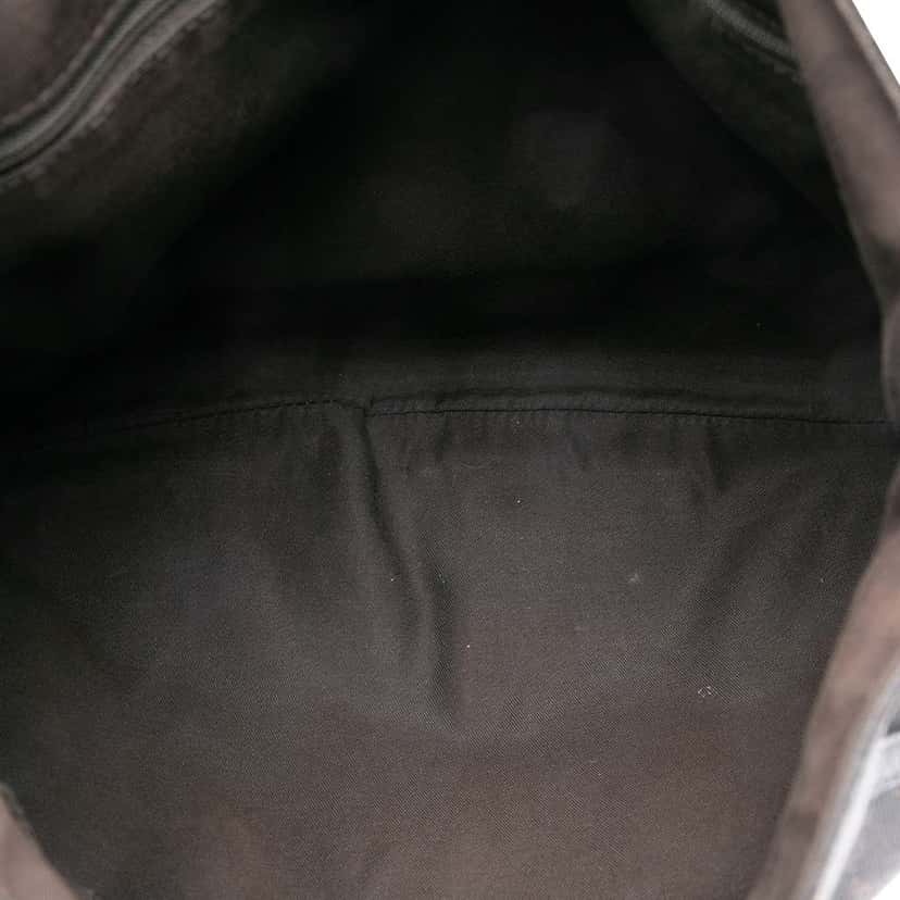 Gucci GG Denim Abbey D Ring Satchel Brown Denim Very good condition - Model View