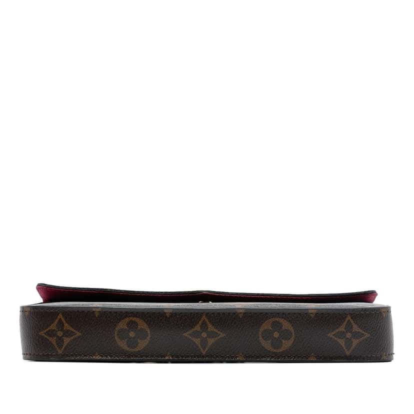 Louis Vuitton Monogram Pochette Felicie Brown Very good condition - Inside View