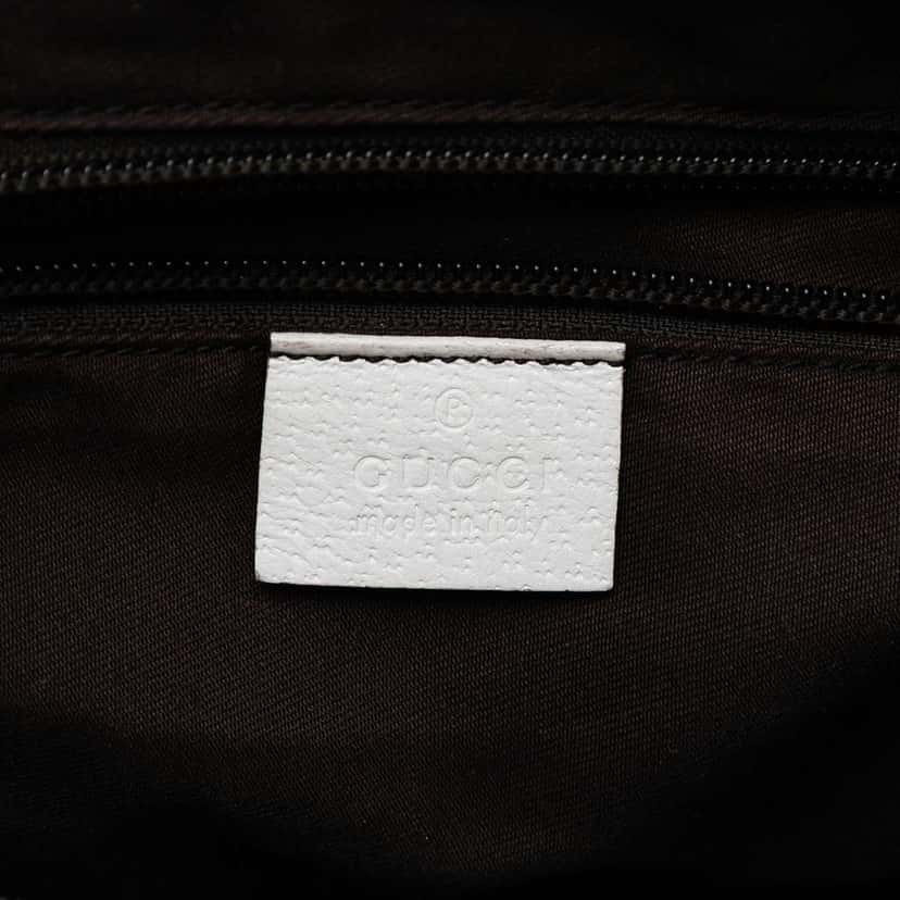 Gucci GG Canvas Web Crossbody White Canvas Very good condition - Box View