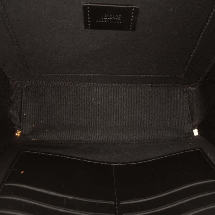 Versace Coated Canvas La Greca Zip Around Messenger Bag Black Canvas Very good condition - Model View