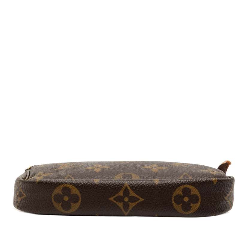 Louis Vuitton Monogram Mini Pochette Accessoires Brown Very good condition - Inside View