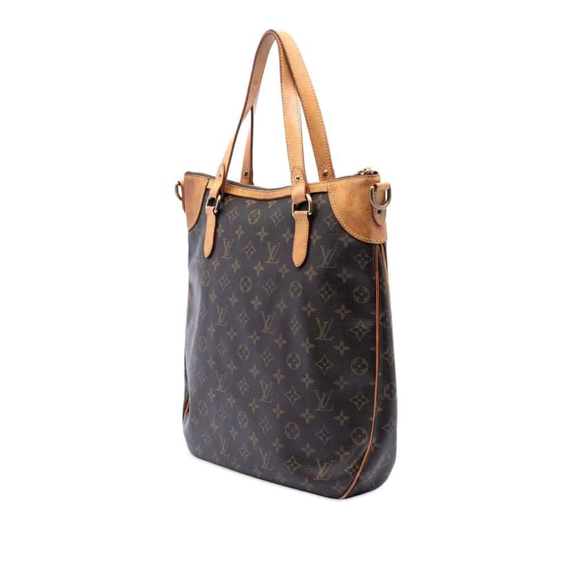 Louis Vuitton Monogram Odeon GM Brown Very good condition - Back View