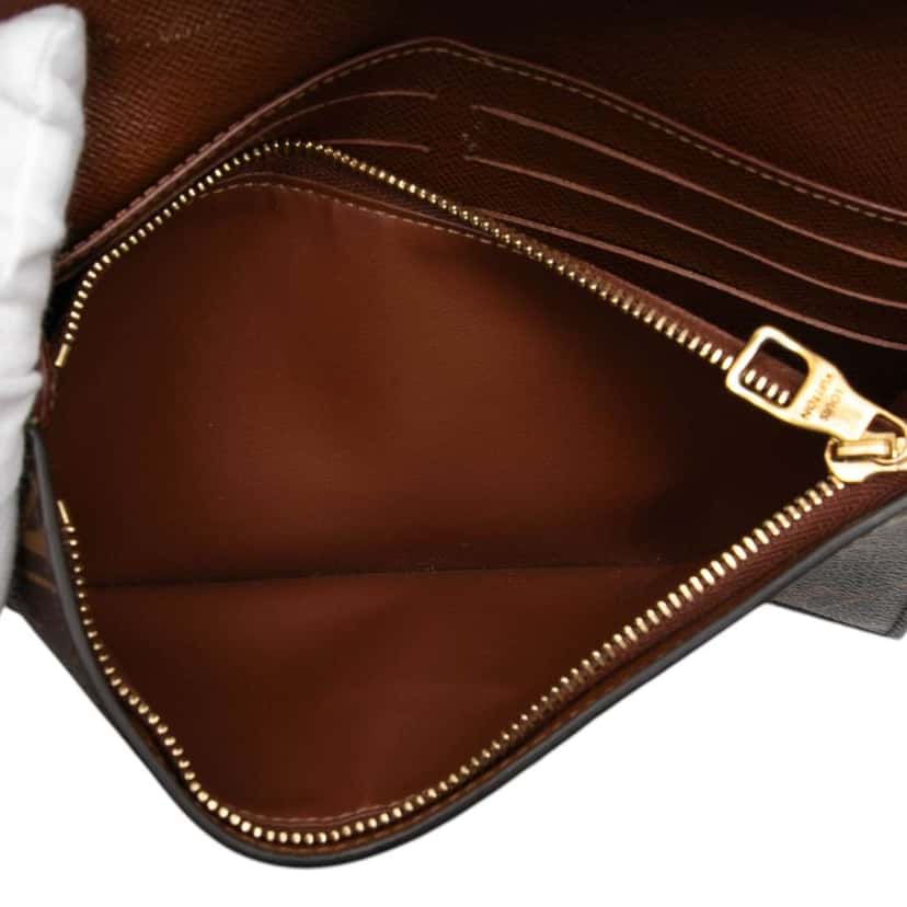 Louis Vuitton Monogram S Lock Belt Pouch MM Brown Very good condition - Model View