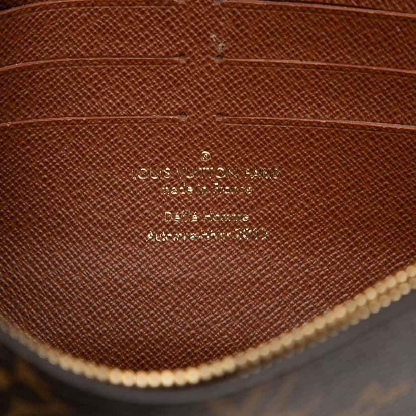 Louis Vuitton Monogram S Lock Belt Pouch MM Brown Very good condition - Box View