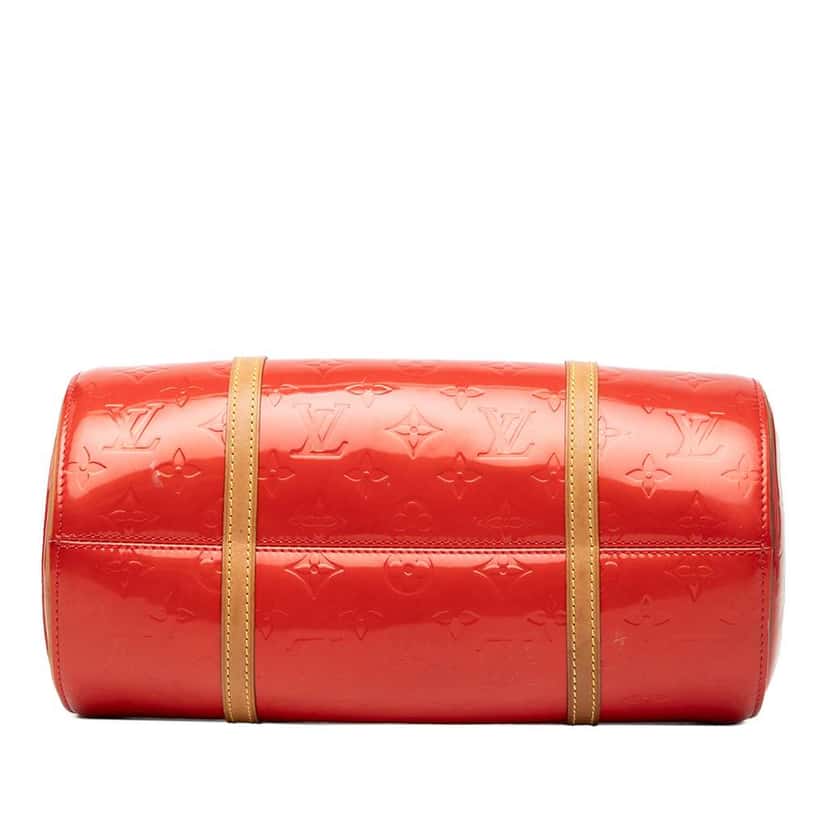 Louis Vuitton Monogram Vernis Bedford Red Leather Good condition - Inside View