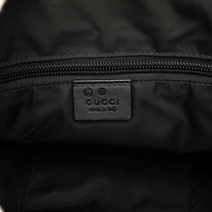 Gucci Canvas Techno Web Satchel Black Canvas Very good condition - Box View
