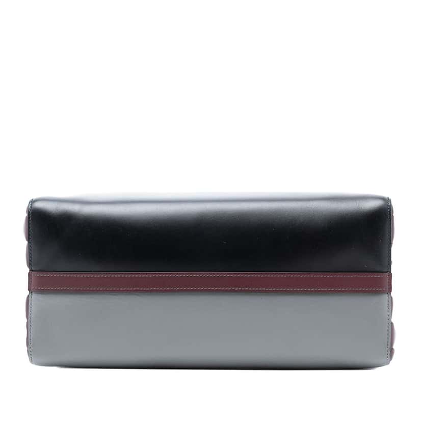 Prada City Calf Bibliotheque Satchel Black Leather Very good condition - Inside View