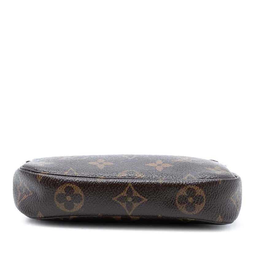 Louis Vuitton Monogram Mini Pochette Accessoires Brown Very good condition - Inside View