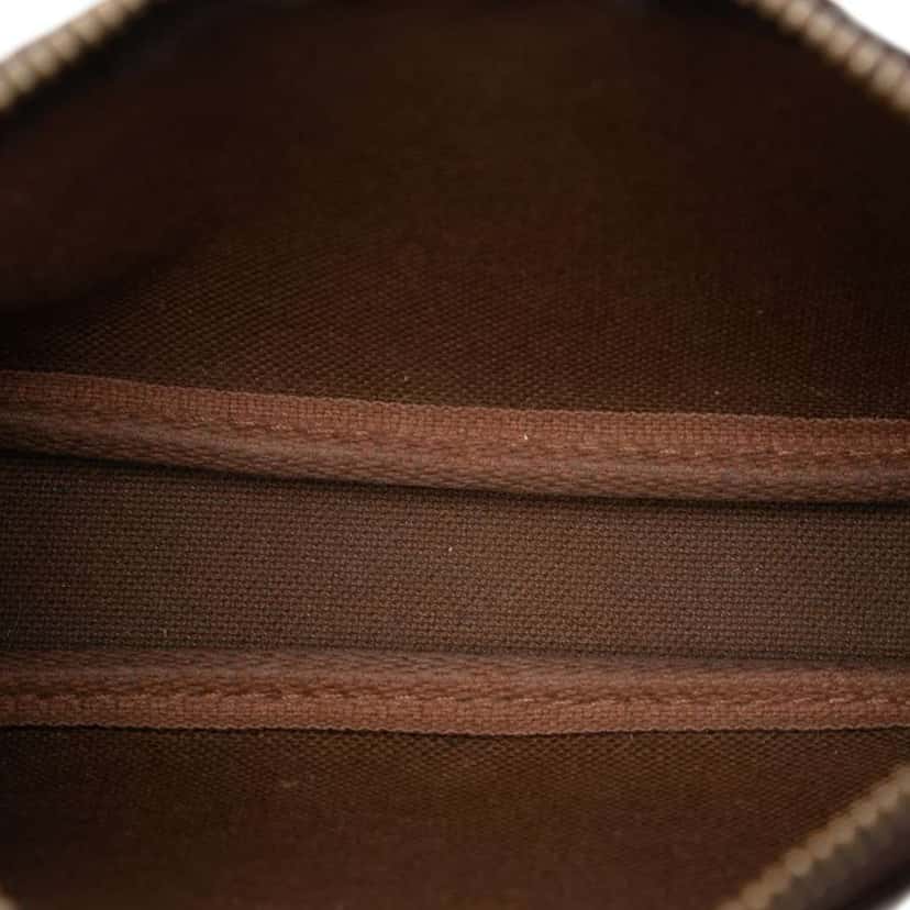 Louis Vuitton Monogram Mini Pochette Accessoires Brown Very good condition - Model View
