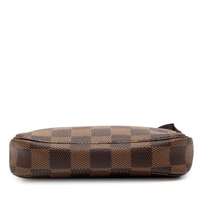 Louis Vuitton Damier Ebene Mini Pochette Accessoires Brown Very good condition - Inside View