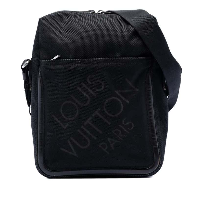 Louis Vuitton Damier Geant Citadin Messenger Bag Brown Canvas Very good condition - Front View