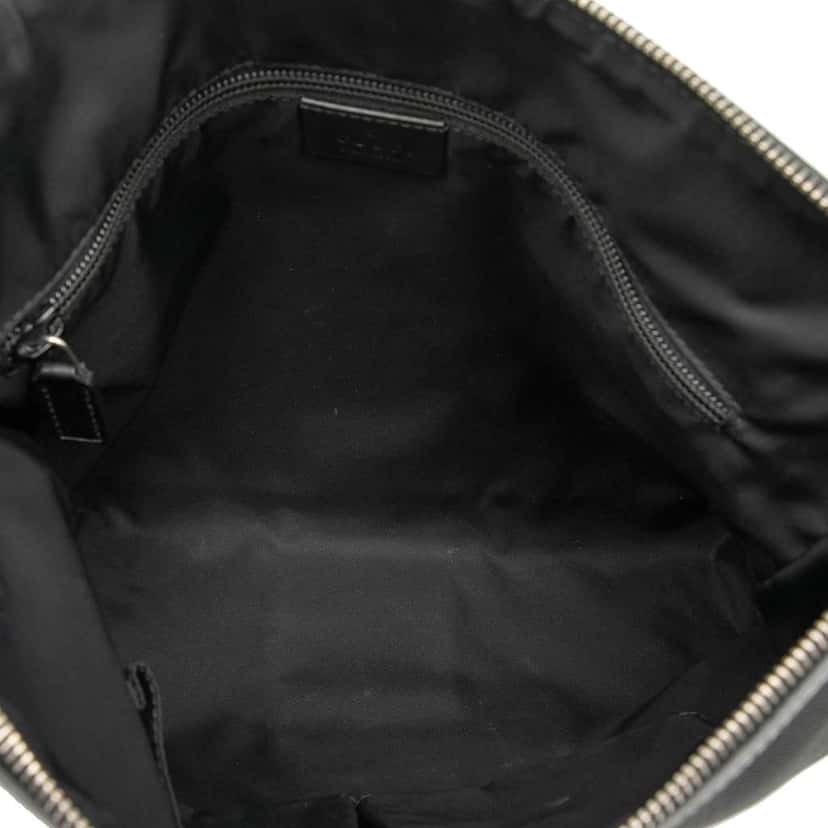 Gucci GG Techno Canvas Web Messenger Bag Black Canvas Very good condition - Model View