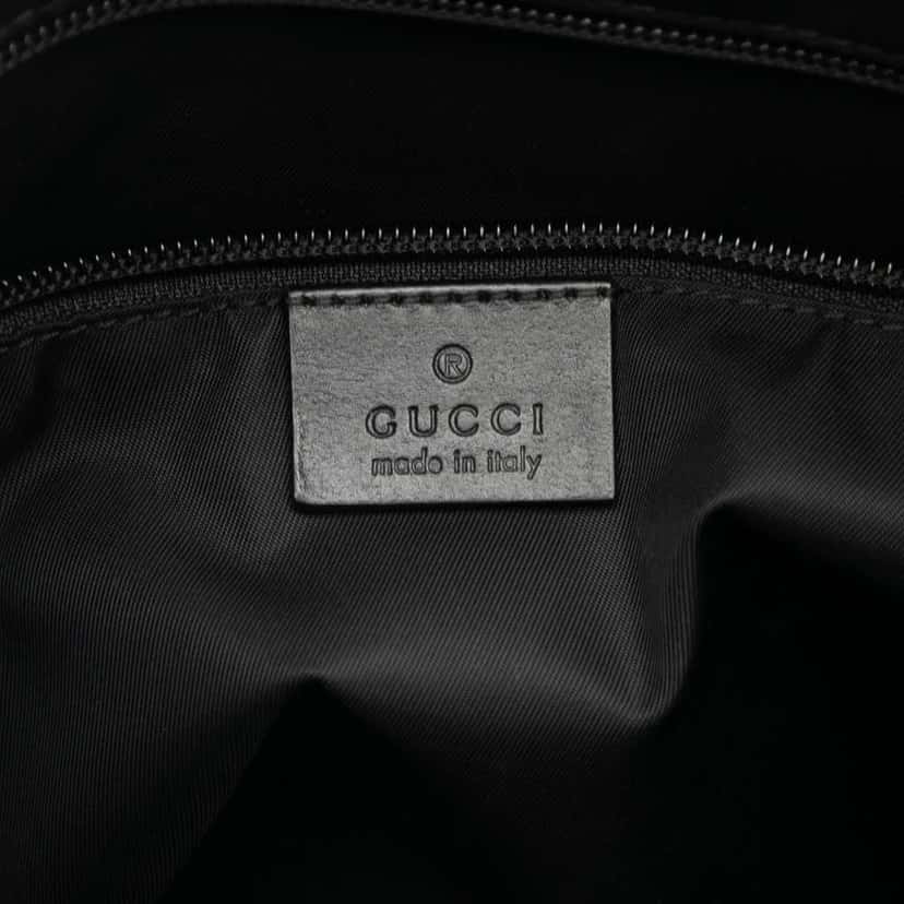 Gucci GG Techno Canvas Web Messenger Bag Black Canvas Very good condition - Box View