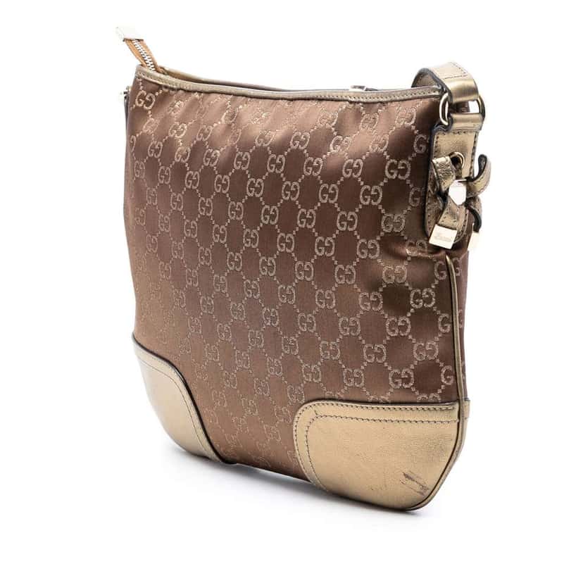 Gucci GG Canvas Princy Crossbody Brown Canvas Very good condition - Back View