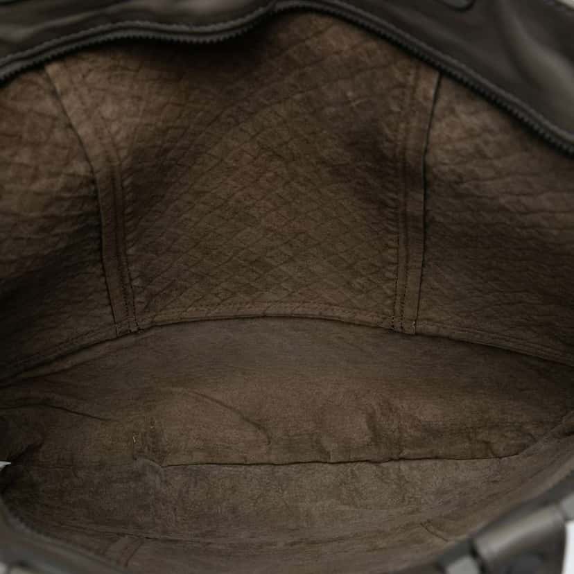 Bottega Veneta Nappa Intrecciato Tote Brown Leather Very good condition - Model View