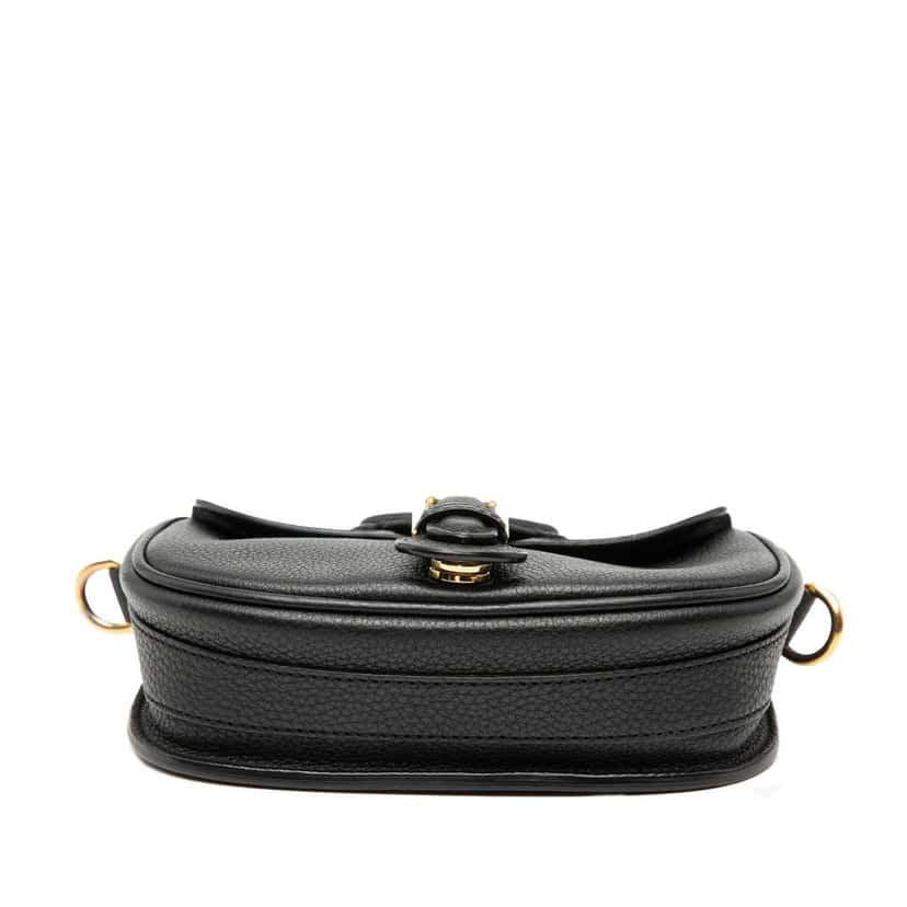 Dior Small Grained Calfskin Bobby Crossbody Black Leather Very good condition - Inside View