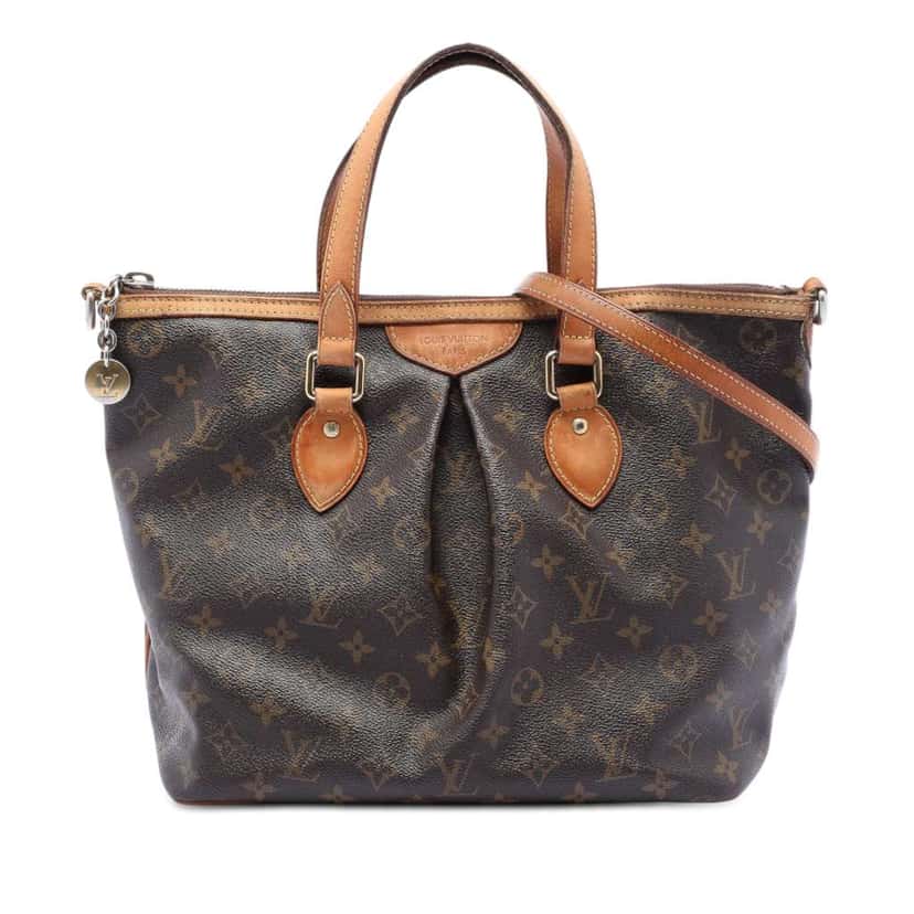 Louis Vuitton Monogram Palermo PM Brown Very good condition - Front View