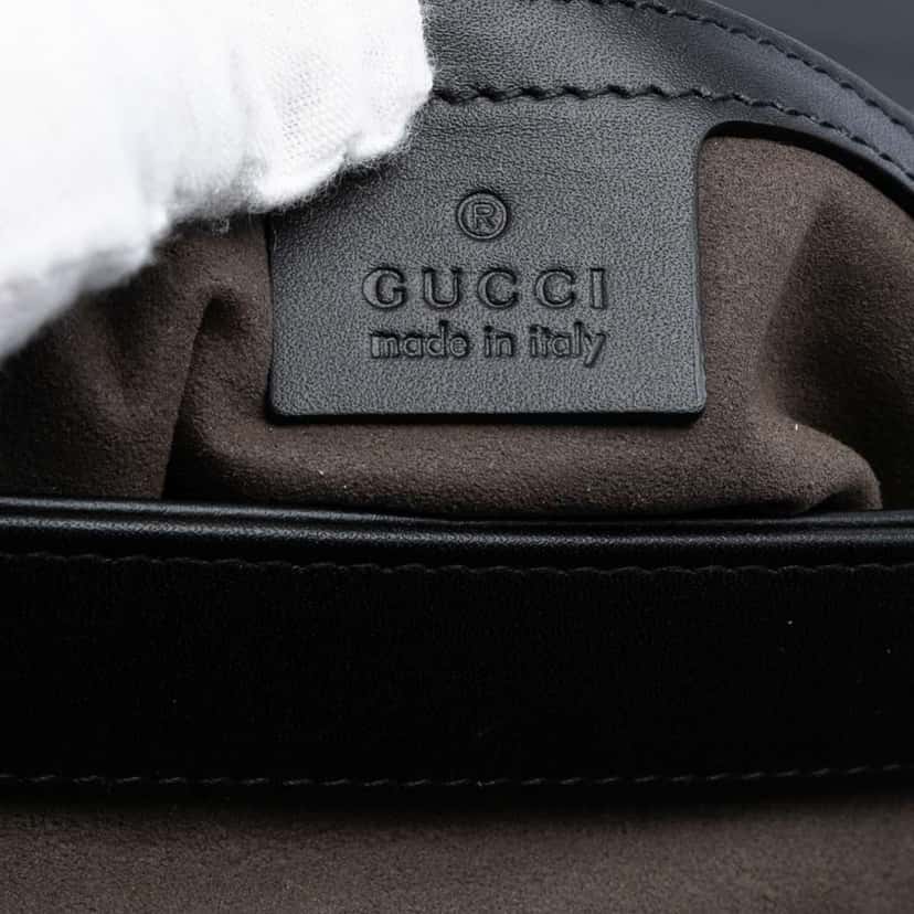 Gucci GG Supreme Briefcase Brown Canvas Very good condition - Box View