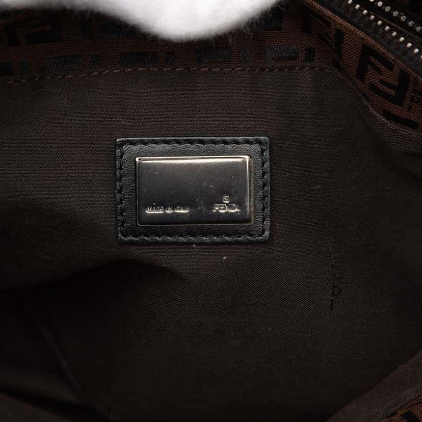 Fendi Zucchino Canvas Tote Brown Canvas Very good condition - Box View