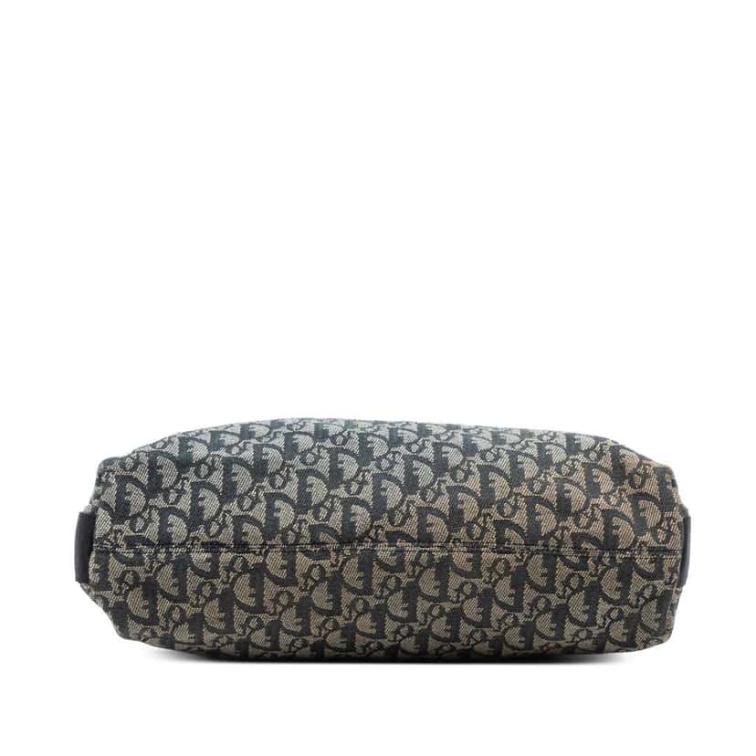 Dior Diorissimo Trotter Canvas Crossbody Blue Canvas Very good condition - Inside View