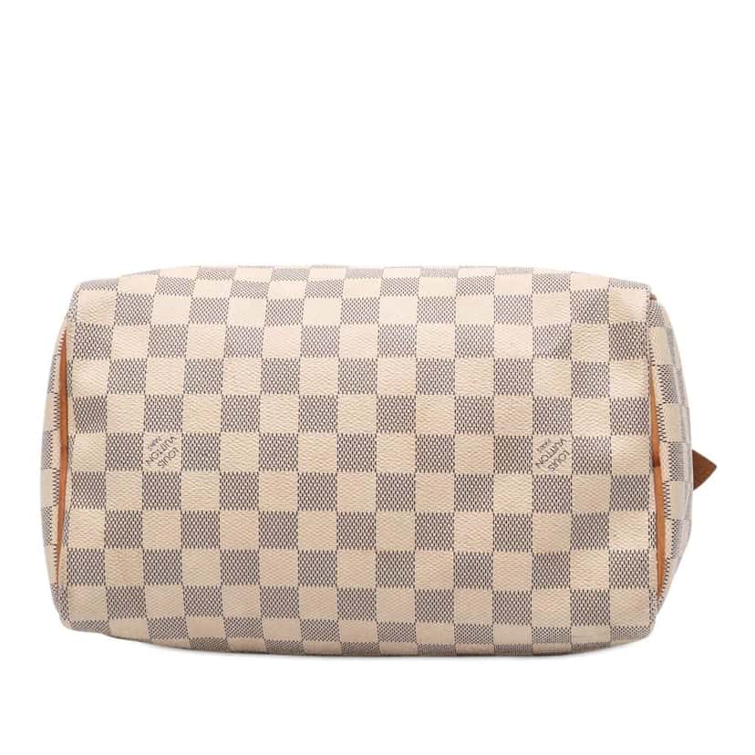 Louis Vuitton Damier Azur Speedy 25 White Very good condition - Inside View