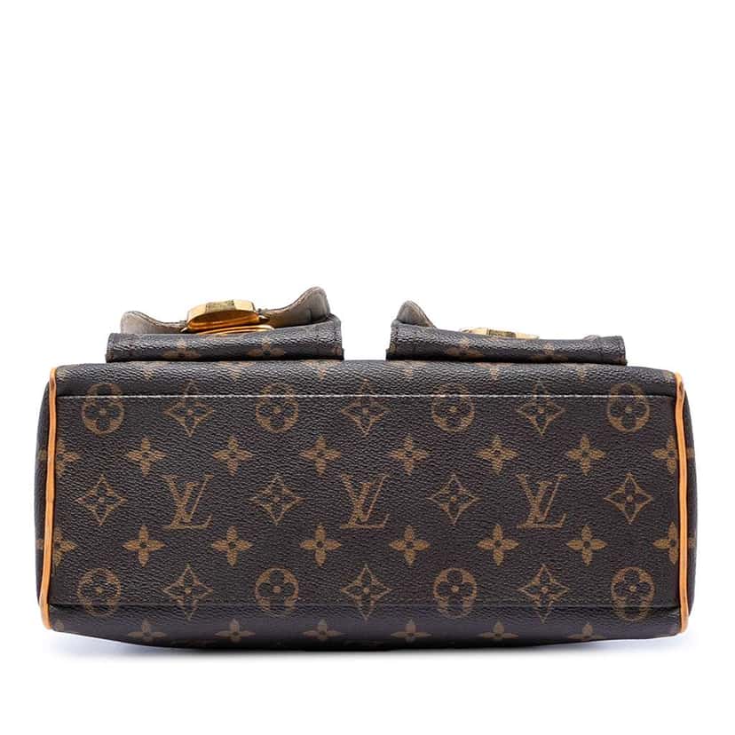 Louis Vuitton Monogram Manhattan PM Brown Very good condition - Inside View