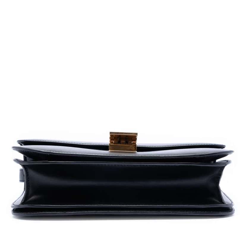 Celine Medium Calfskin Classic Box Black Leather Very good condition - Inside View