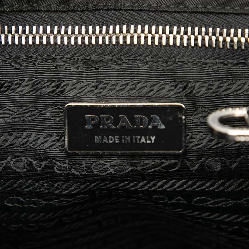 Prada Tessuto Shoulder Bag Black Very good condition - Box View