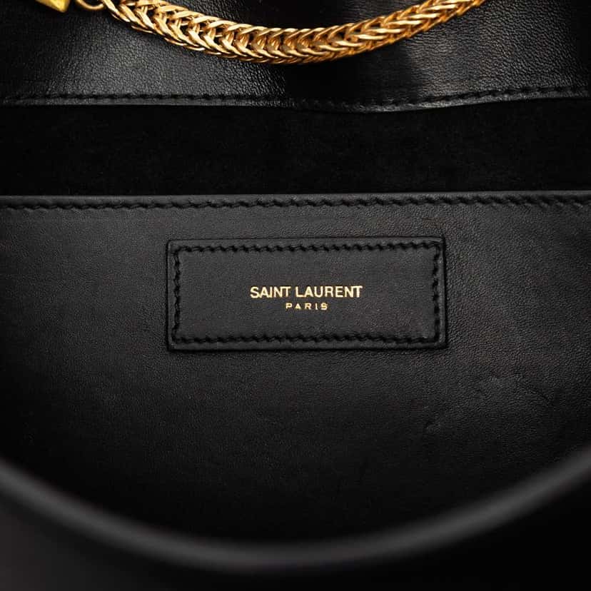 Saint Laurent Mini Studded Leather Betty Clous Crossbody Black Leather Very good condition - Box View