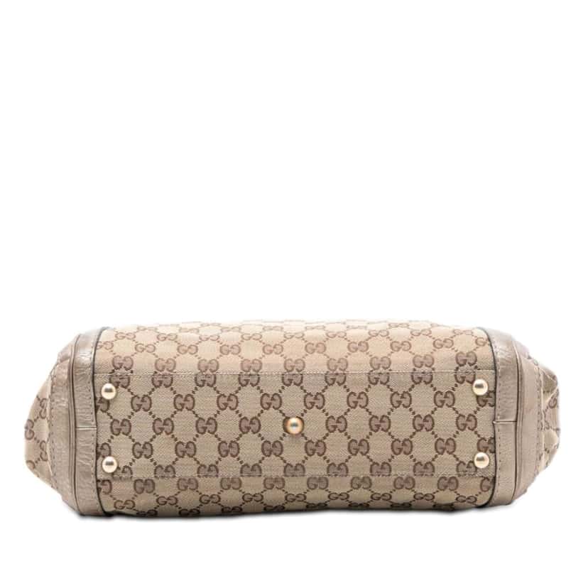 Gucci GG Canvas Bella Satchel Brown Canvas Very good condition - Inside View