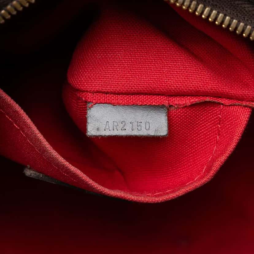 Louis Vuitton Damier Ebene Thames PM Brown Very good condition - Box View