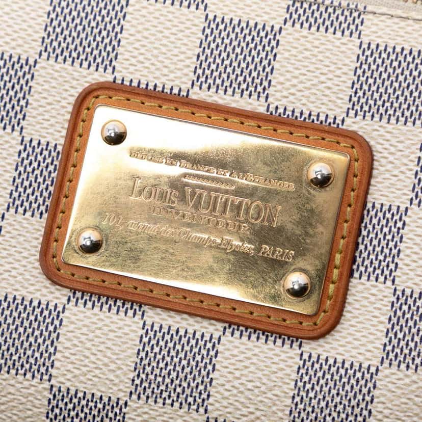 Louis Vuitton Damier Azur Eva White Very good condition - Box View