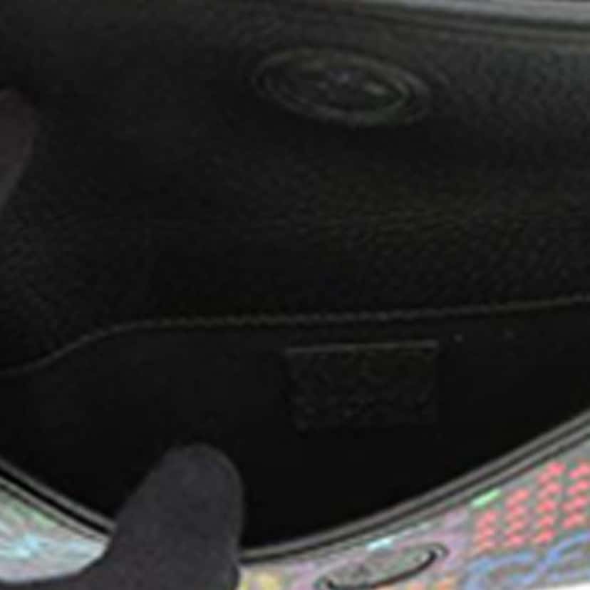 Gucci GG Supreme Psychedelic Belt Bag Black Canvas Very good condition - Model View