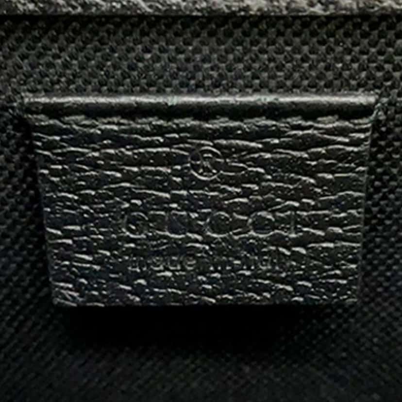 Gucci GG Supreme Psychedelic Belt Bag Black Canvas Very good condition - Box View