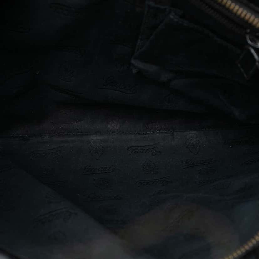 Gucci GG Imprime Crossbody Black Canvas Very good condition - Model View