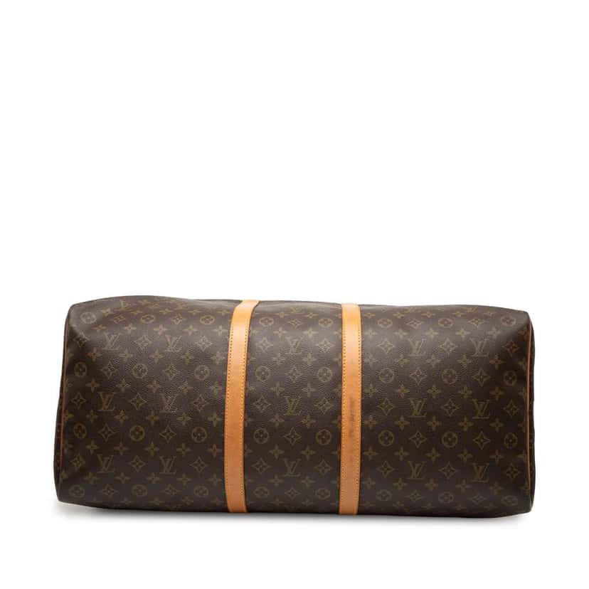 Louis Vuitton Monogram Keepall 60 Brown Good condition - Inside View