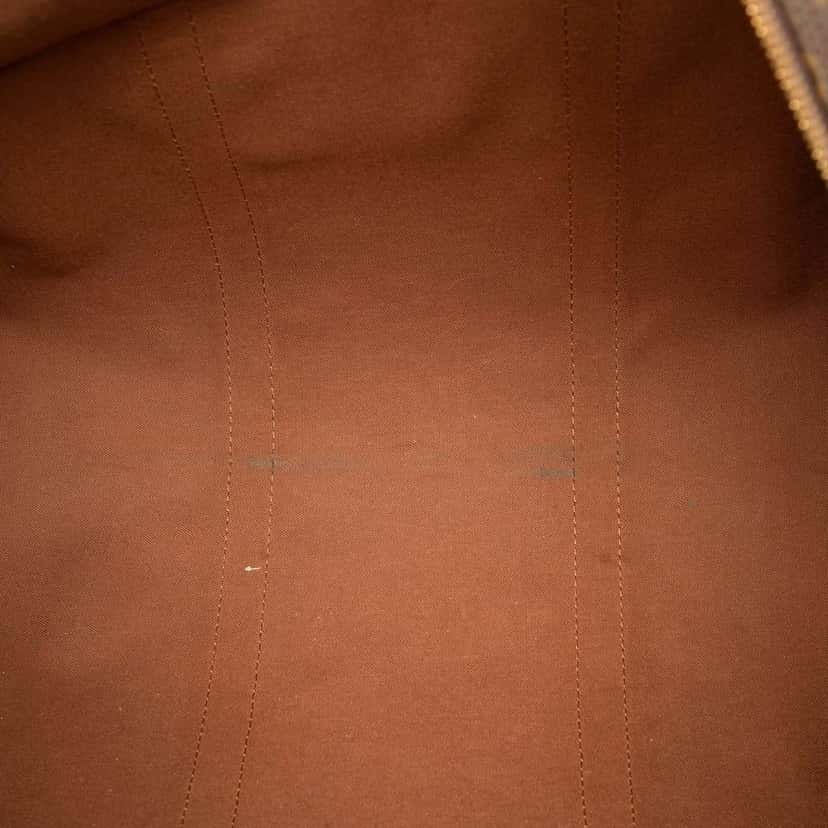 Louis Vuitton Monogram Keepall 60 Brown Good condition - Model View