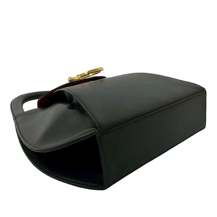 Cartier Leather Panthere Handbag Black Leather Good condition - Inside View