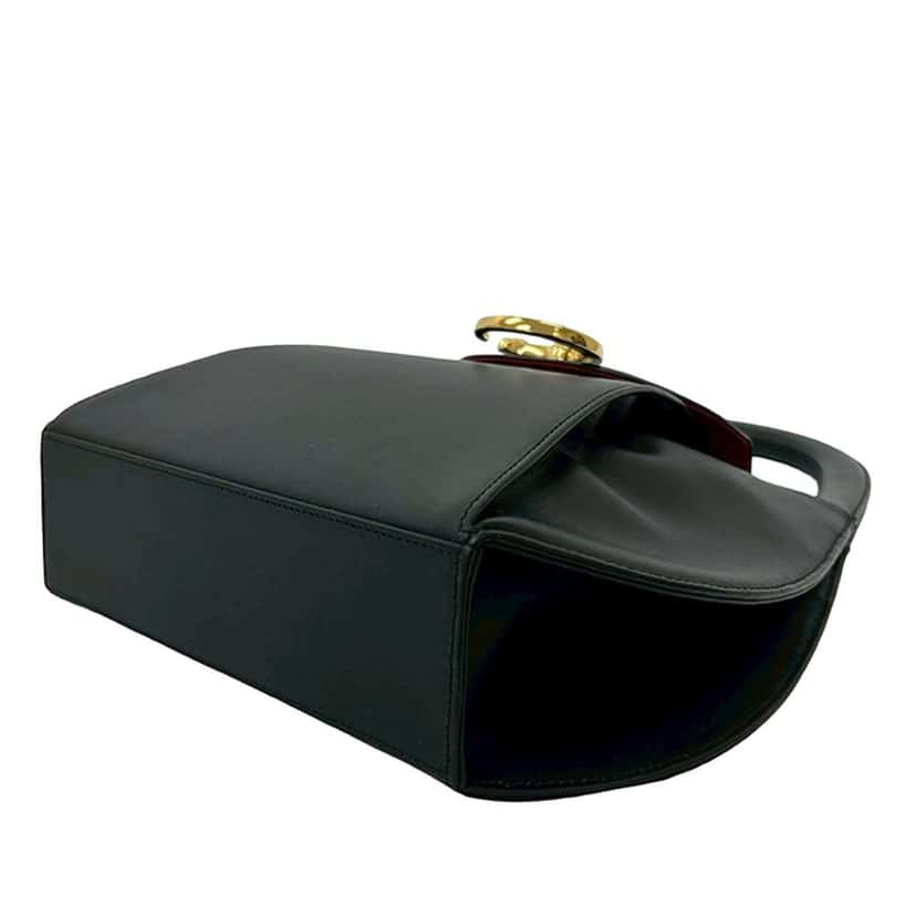 Cartier Leather Panthere Handbag Black Leather Good condition - Model View