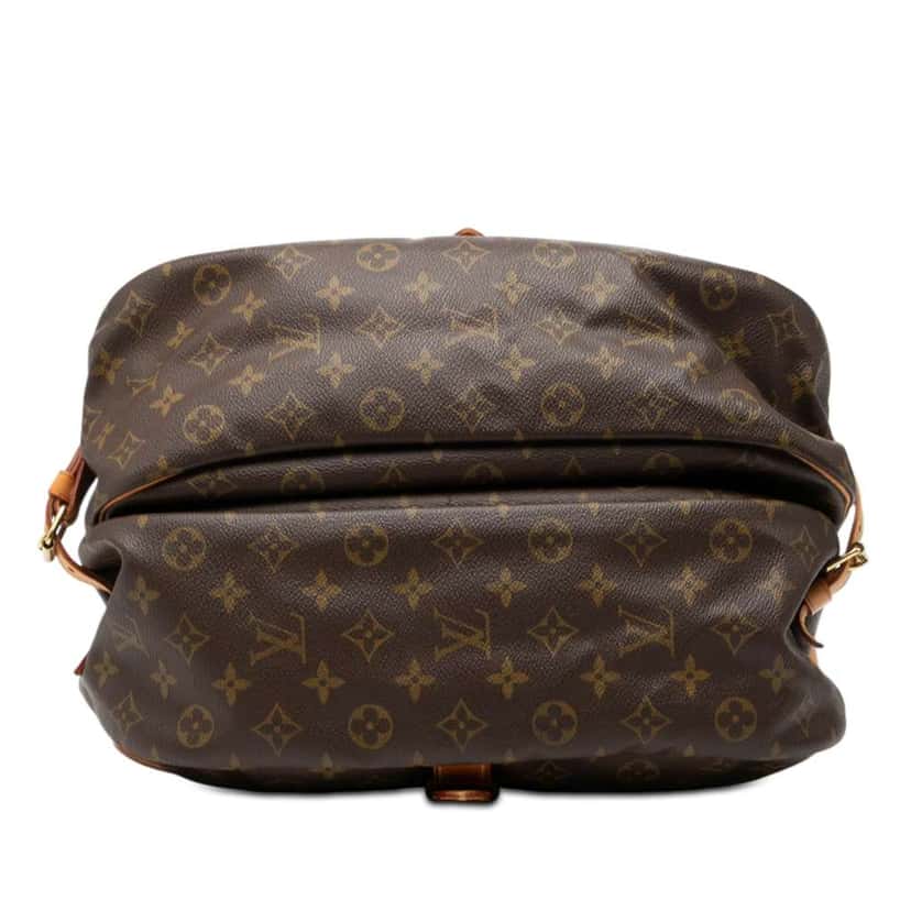 Louis Vuitton Monogram Saumur 35 Brown Very good condition - Inside View