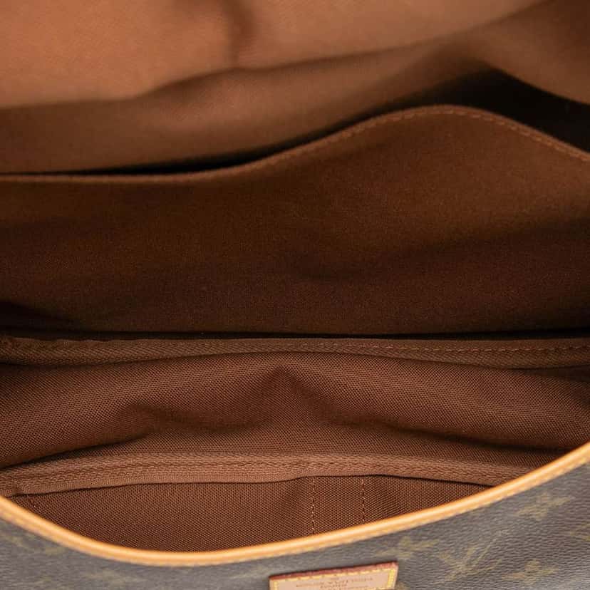 Louis Vuitton Monogram Saumur 35 Brown Very good condition - Model View