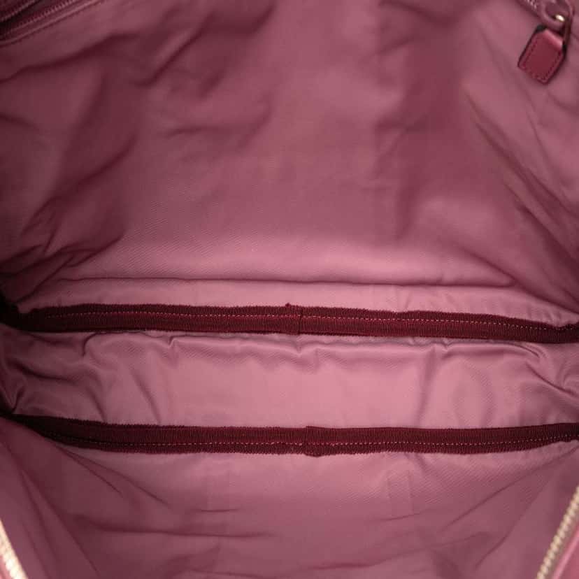 Gucci GG Imprime Business Bag Pink Canvas Good condition - Model View